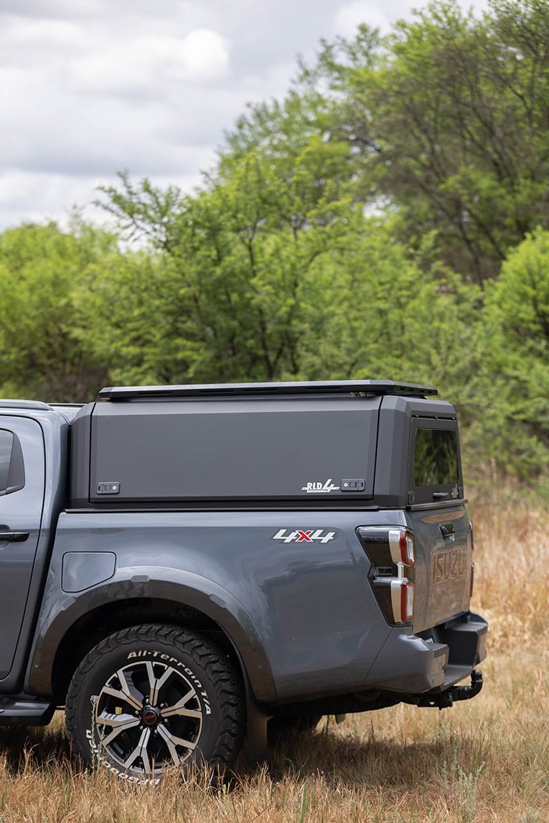 Generation 4 canopy fitted to a vehicle